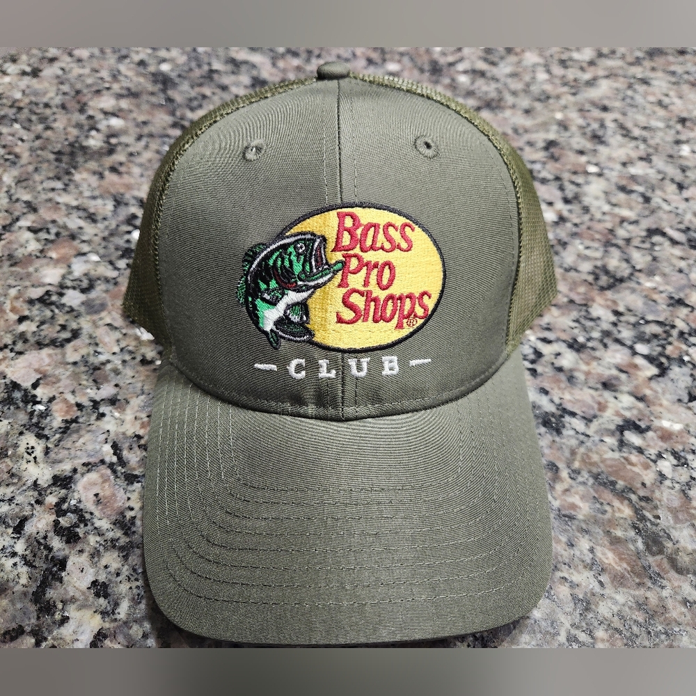 Bass Pro Shops Olive Green Cap